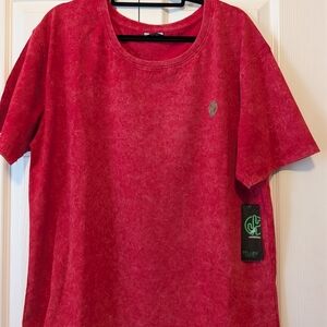 Vibrant Red Short Sleeve Tee